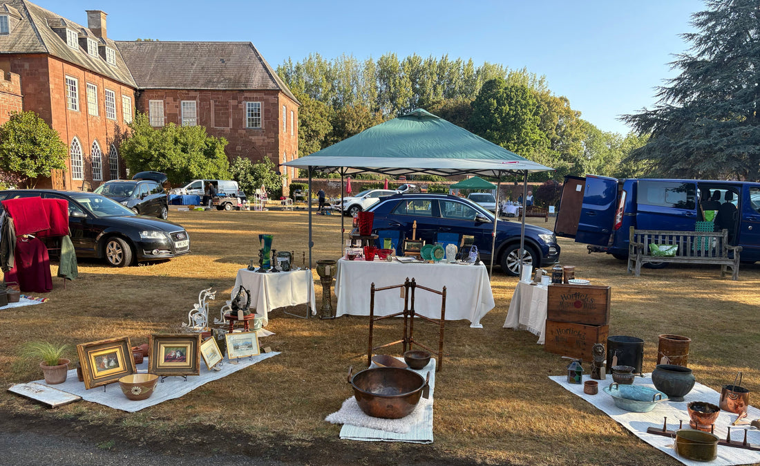 Our first Antique Fairs - A day out at Himley Hall and Hartlebury Castle