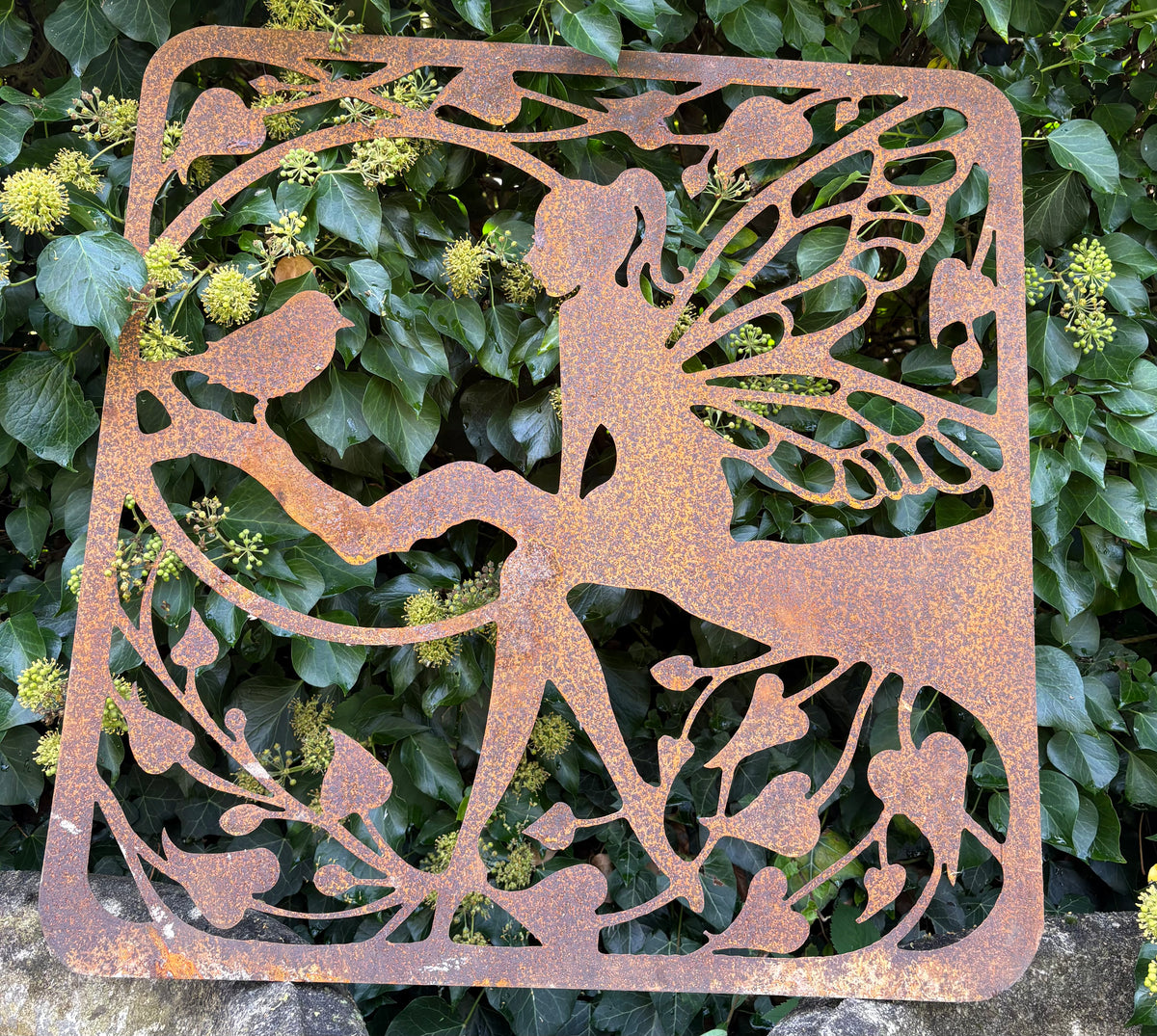 Garden Fairy Silhouette