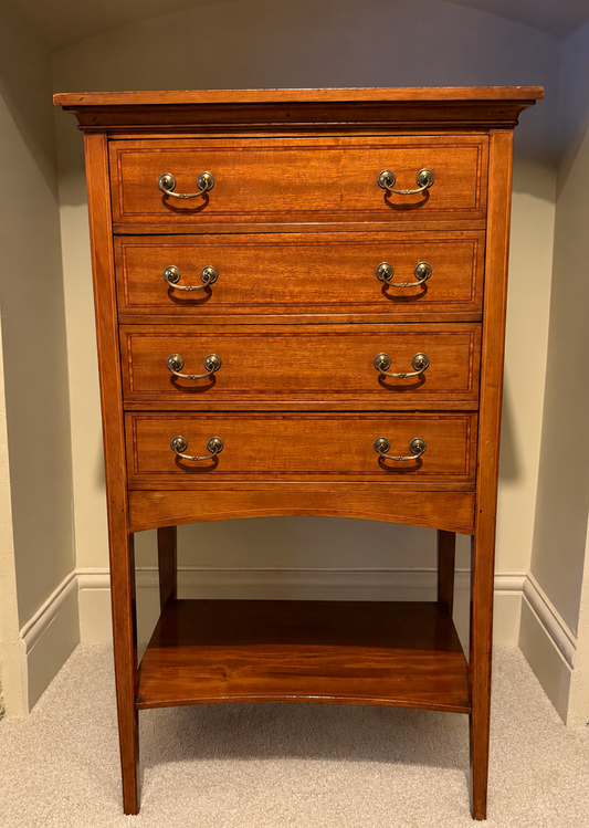 Edwardian Music Cabinet