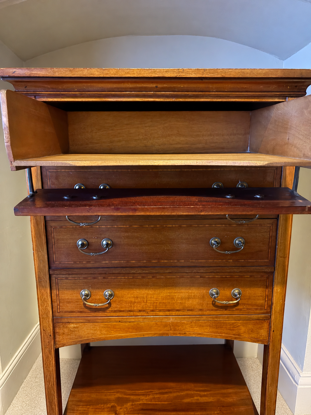 Edwardian Music Cabinet